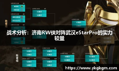 战术分析：济南RW侠对阵武汉eStarPro的实力较量